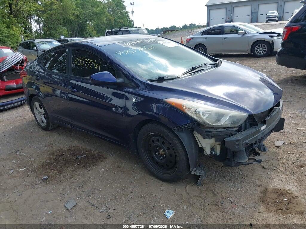 5NPDH4AE8DH356684 2013 HYUNDAI ELANTRA photo no. 1