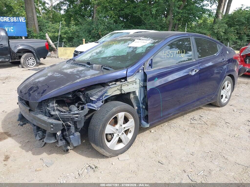 5NPDH4AE8DH356684 2013 HYUNDAI ELANTRA photo no. 2