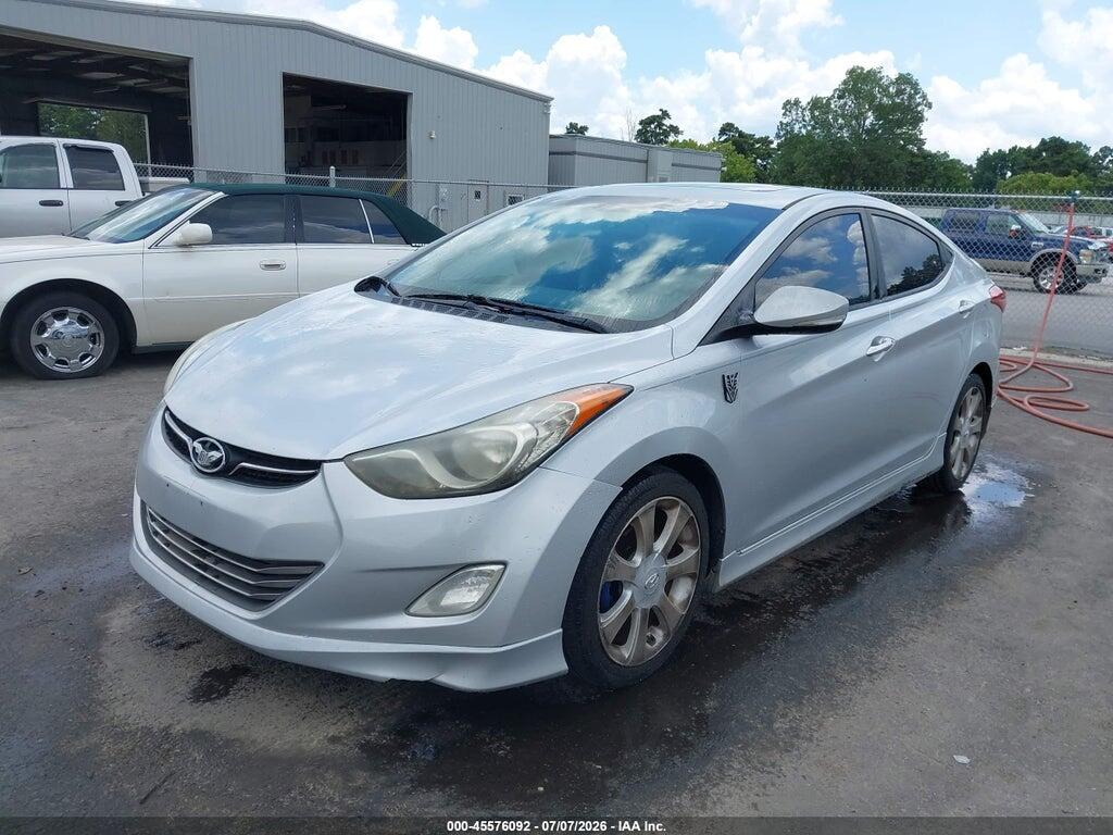 5NPDH4AE6DH451423 2013 HYUNDAI ELANTRA photo no. 2