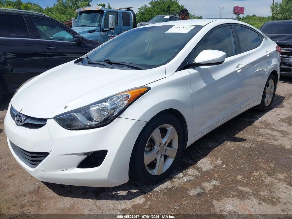5NPDH4AEXDH290445 2013 HYUNDAI ELANTRA photo no. 2