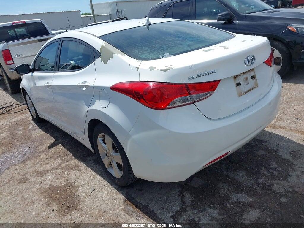 5NPDH4AEXDH290445 2013 HYUNDAI ELANTRA photo no. 3