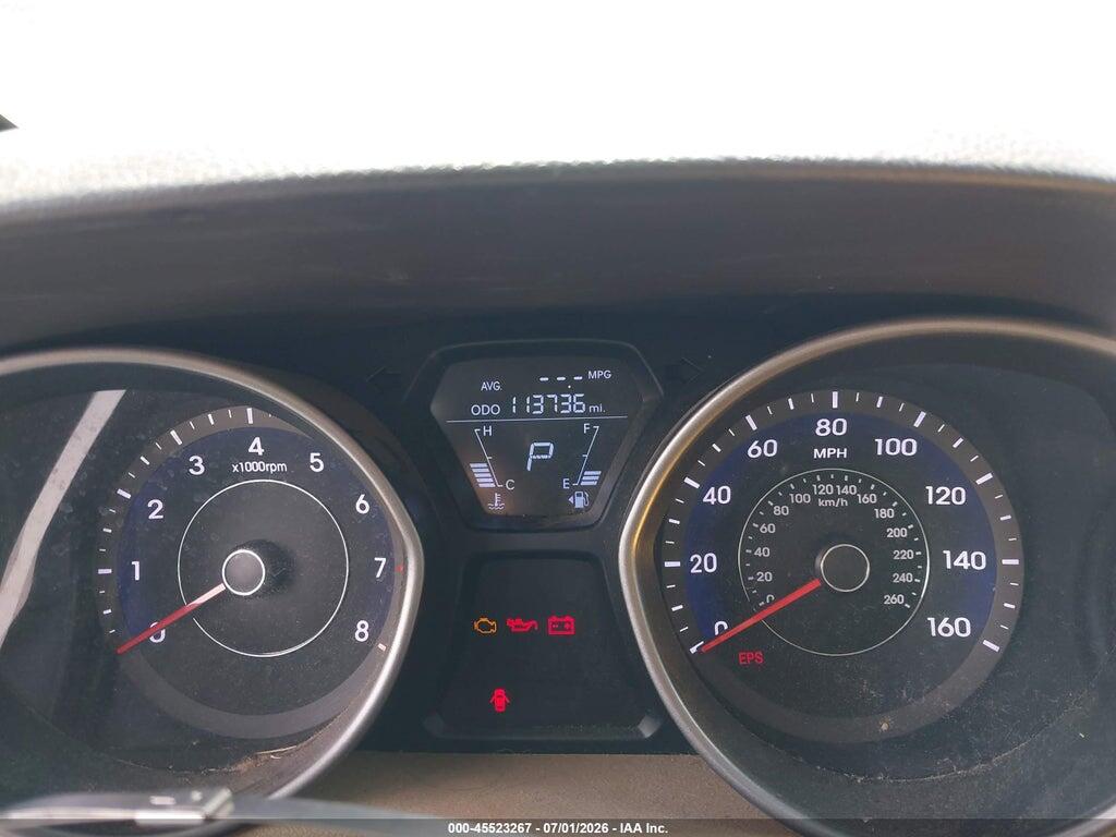 5NPDH4AEXDH290445 2013 HYUNDAI ELANTRA photo no. 7