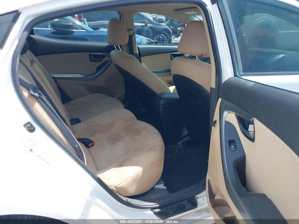 5NPDH4AEXDH290445 2013 HYUNDAI ELANTRA photo no. 8