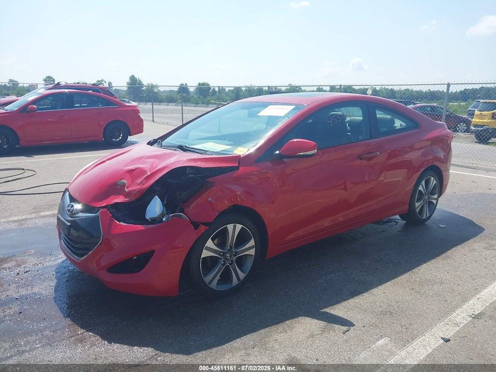 KMHDH6AE4DU005199 2013 HYUNDAI ELANTRA photo no. 2