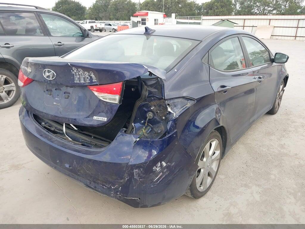 5NPDH4AE9DH171544 2013 HYUNDAI ELANTRA photo no. 4