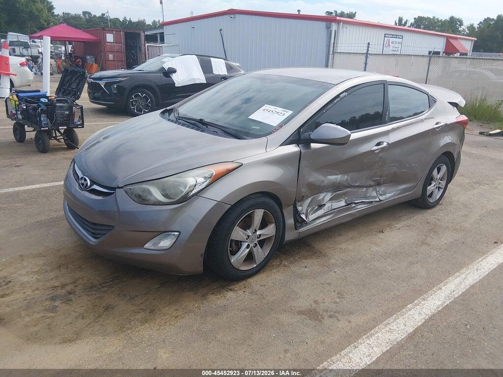5NPDH4AE6DH437067 2013 HYUNDAI ELANTRA photo no. 2