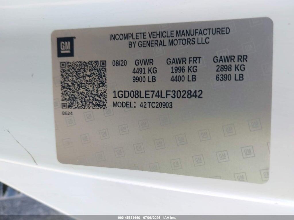 1GD08LE74LF302842 2020 GMC SIERRA 2500HD photo no. 8