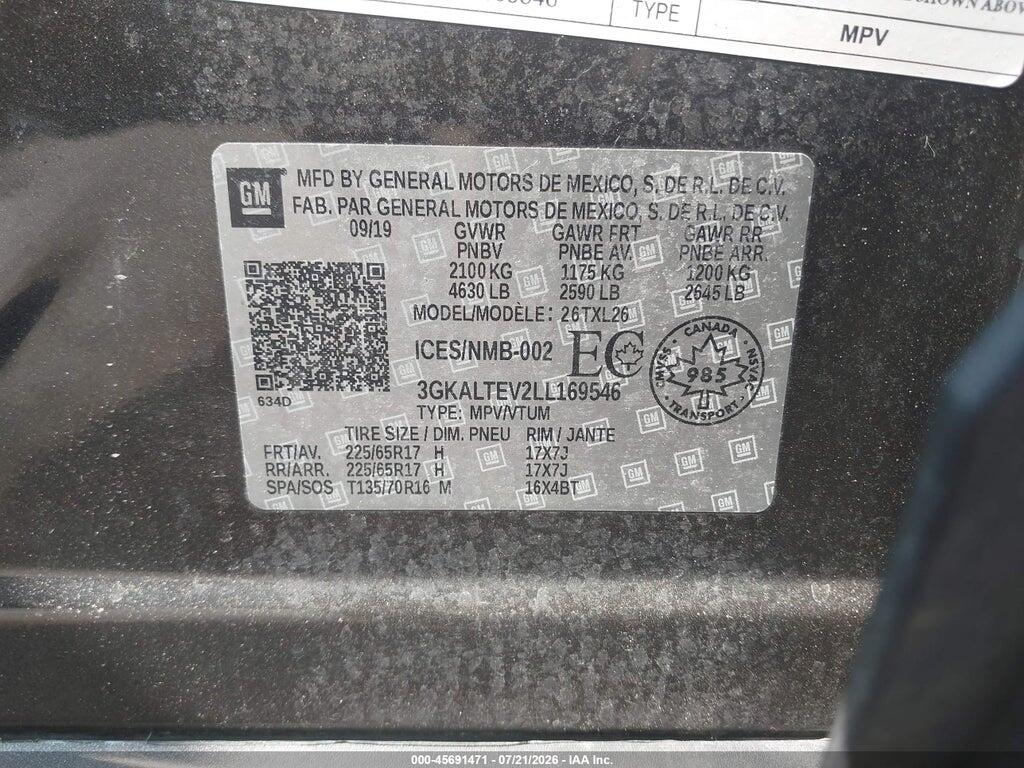 3GKALTEV2LL169546 2020 GMC TERRAIN photo no. 9