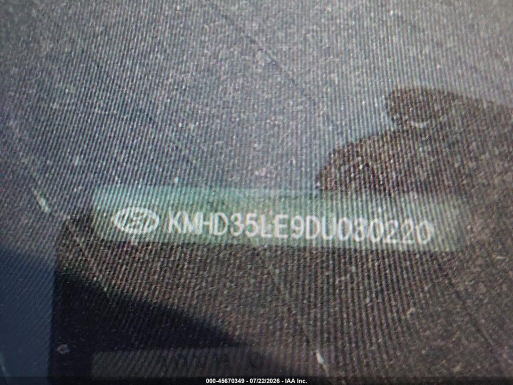 KMHD35LE9DU030220 2013 HYUNDAI ELANTRA GT photo no. 9