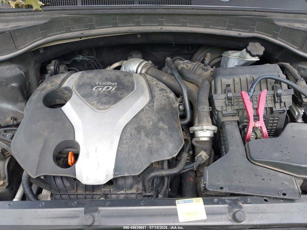 5XYZWDLA1DG049371 2013 HYUNDAI SANTA FE photo no. 10
