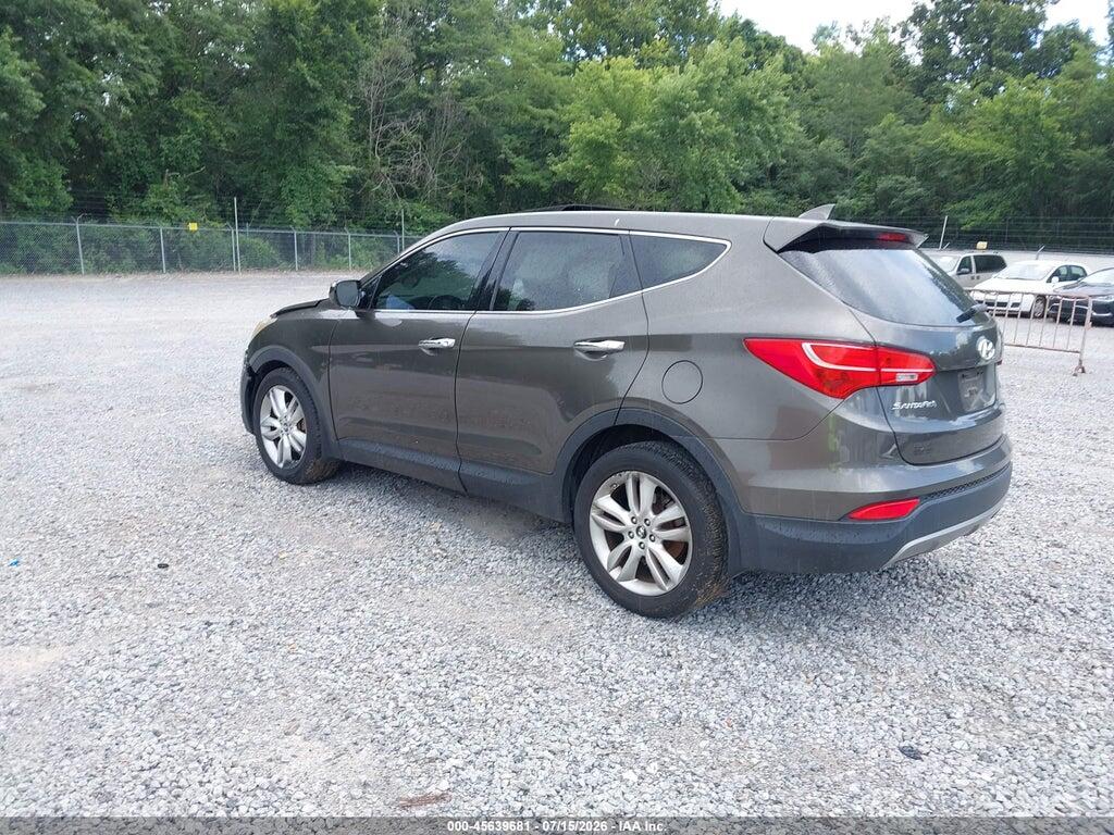 5XYZWDLA1DG049371 2013 HYUNDAI SANTA FE photo no. 3