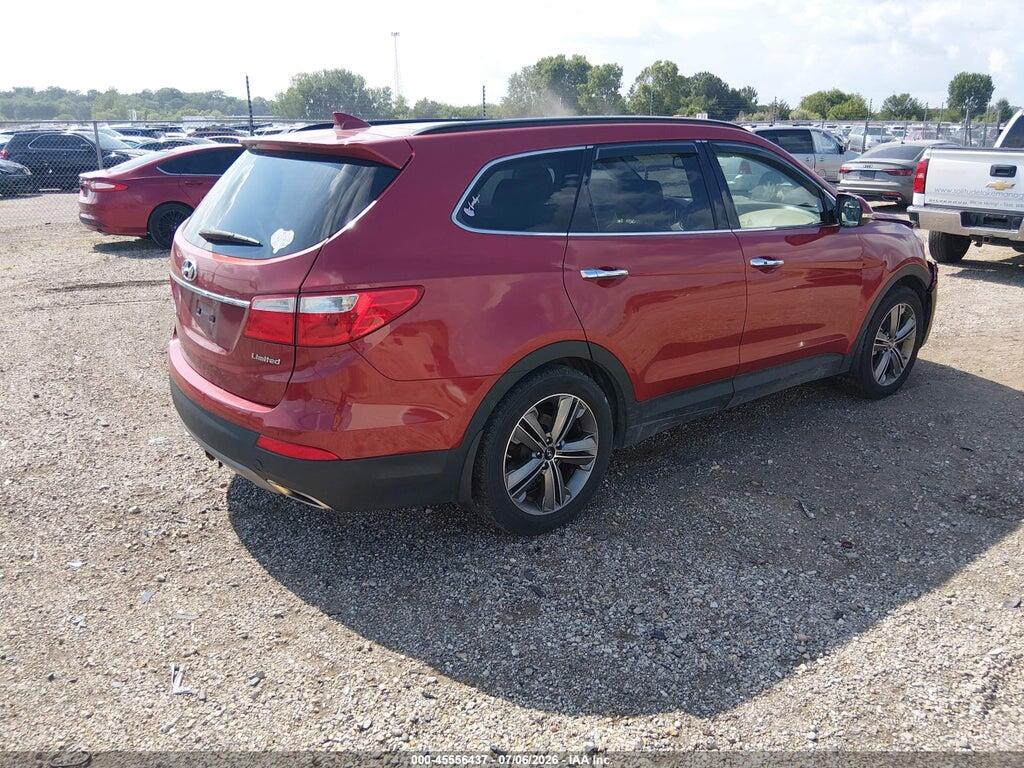 KM8SR4HF7DU031643 2013 HYUNDAI SANTA FE photo no. 4