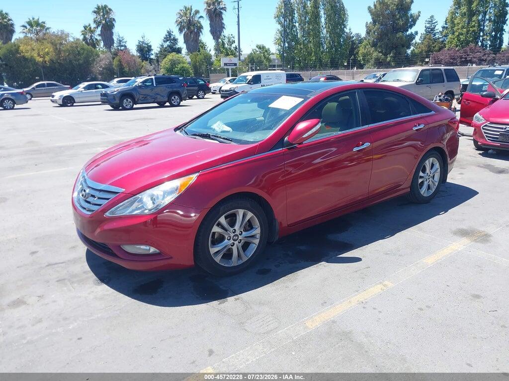 5NPEC4ACXDH633868 2013 HYUNDAI SONATA photo no. 2