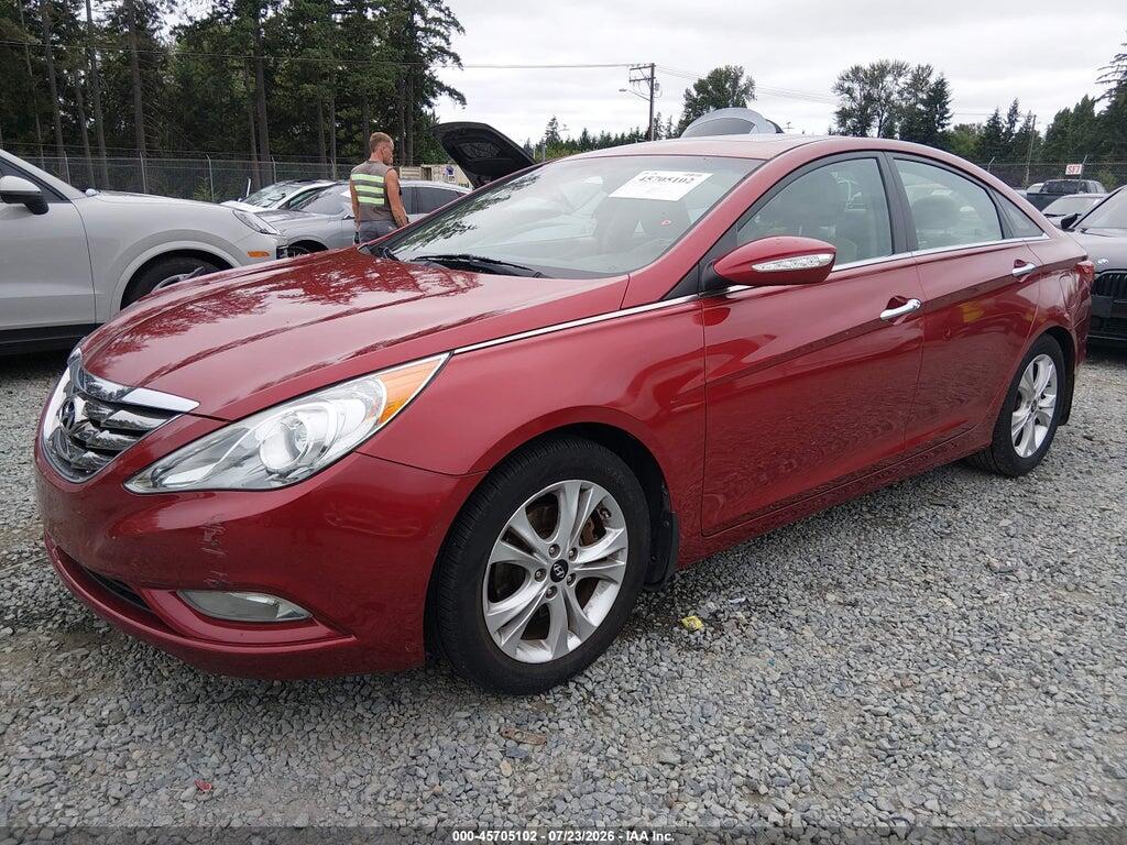 5NPEC4AC0DH635662 2013 HYUNDAI SONATA photo no. 2