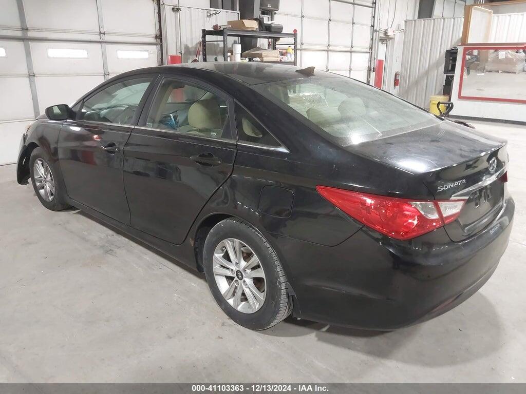 5NPEB4ACXDH629662 2013 HYUNDAI SONATA photo no. 3