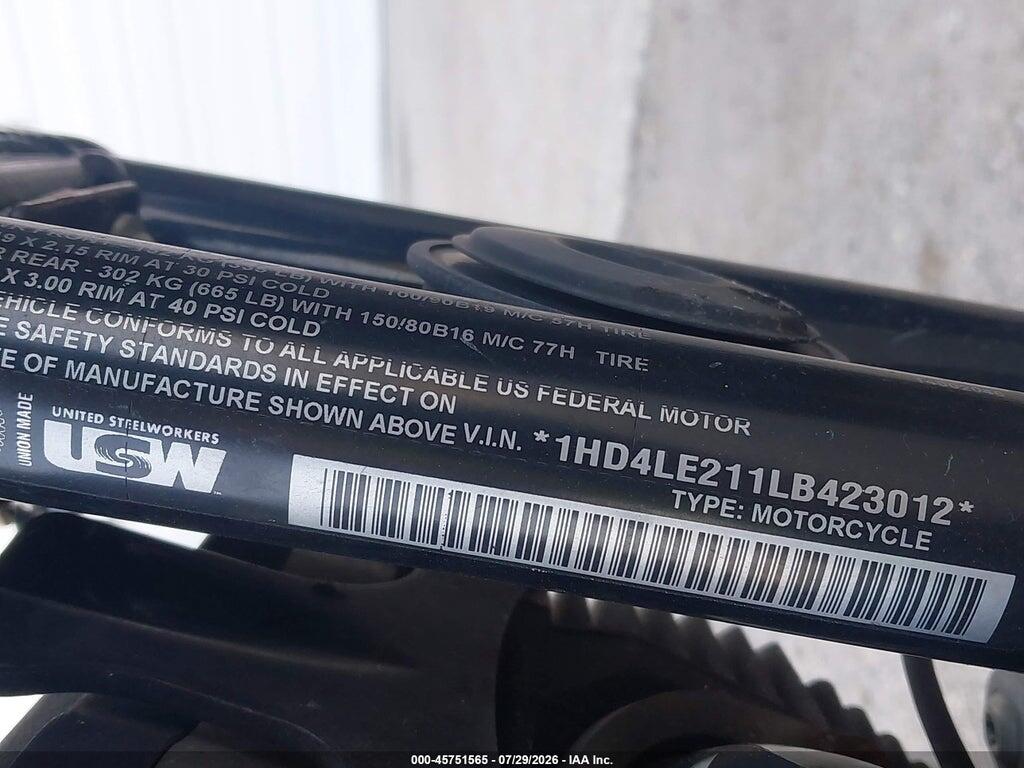 1HD4LE211LB423012 2020 HARLEY-DAVIDSON XL883 photo no. 10