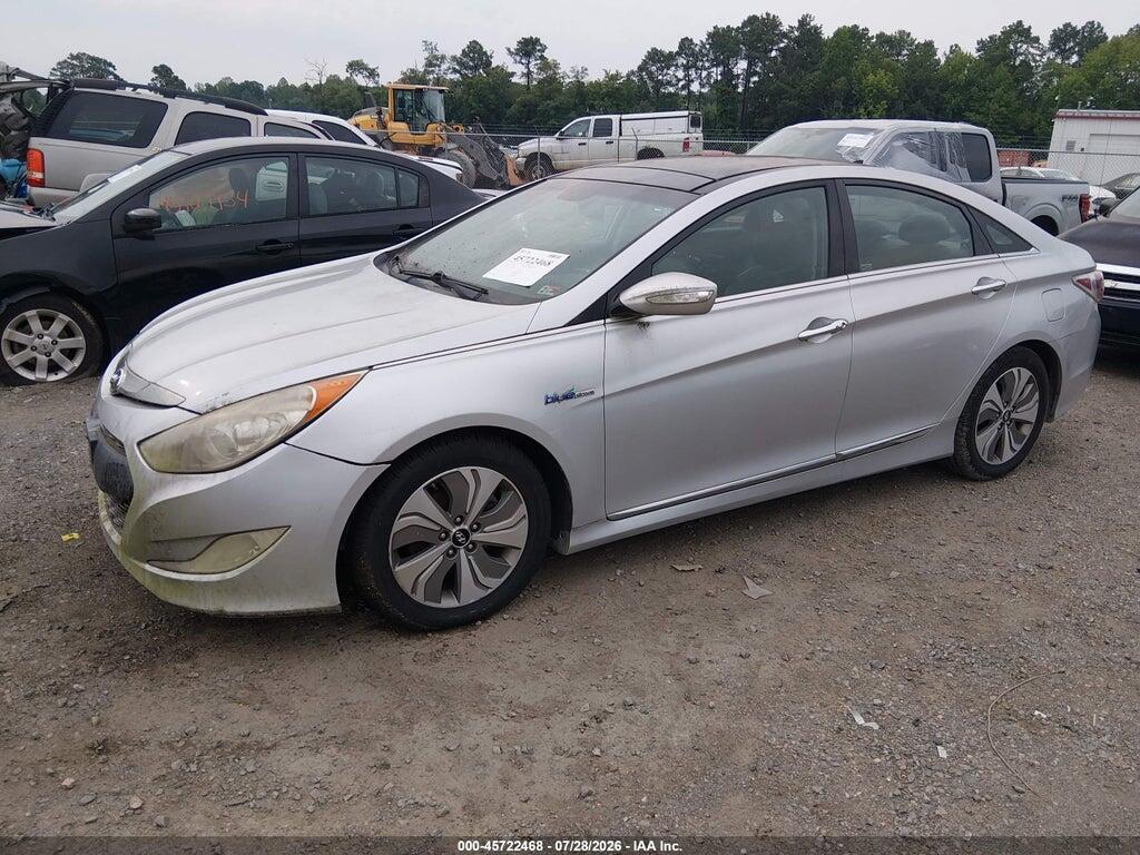 KMHEC4A44DA068853 2013 HYUNDAI SONATA HYBRID photo no. 2