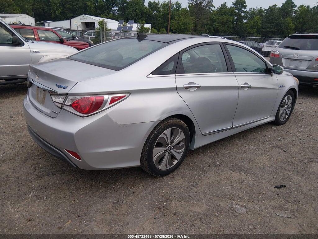 KMHEC4A44DA068853 2013 HYUNDAI SONATA HYBRID photo no. 4