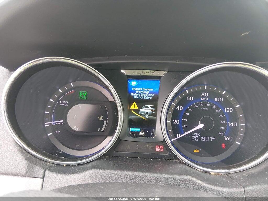 KMHEC4A44DA068853 2013 HYUNDAI SONATA HYBRID photo no. 7