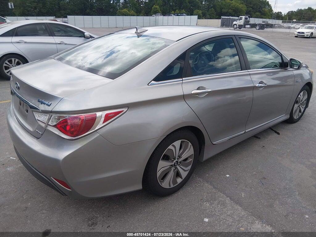 KMHEC4A40DA090171 2013 HYUNDAI SONATA HYBRID photo no. 4