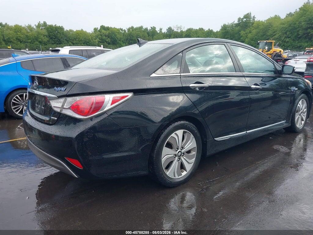 KMHEC4A43DA072375 2013 HYUNDAI SONATA HYBRID photo no. 4