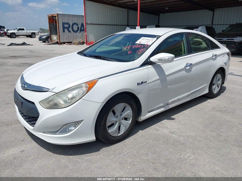 KMHEC4A47DA050525 2013 HYUNDAI SONATA HYBRID photo no. 2
