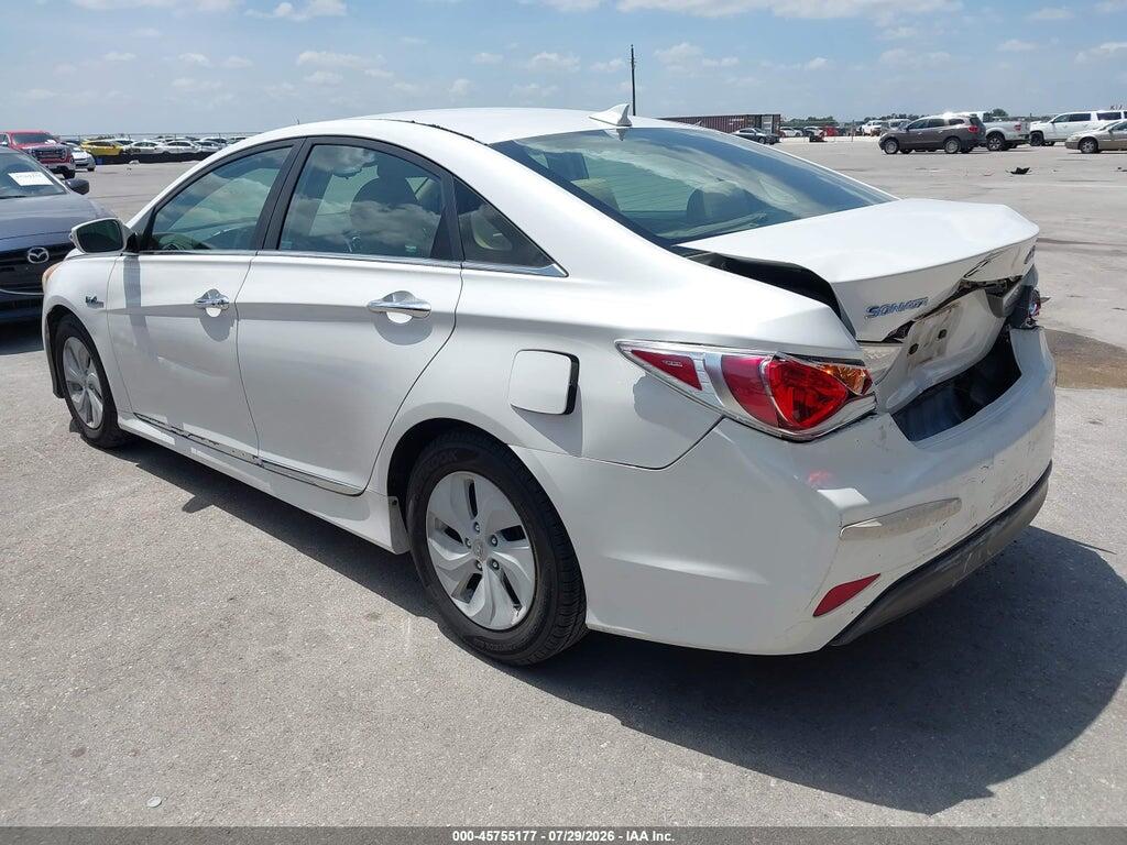 KMHEC4A47DA050525 2013 HYUNDAI SONATA HYBRID photo no. 3