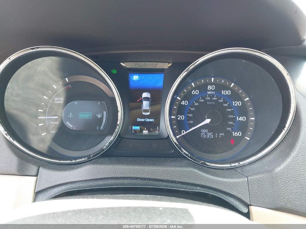 KMHEC4A47DA050525 2013 HYUNDAI SONATA HYBRID photo no. 7