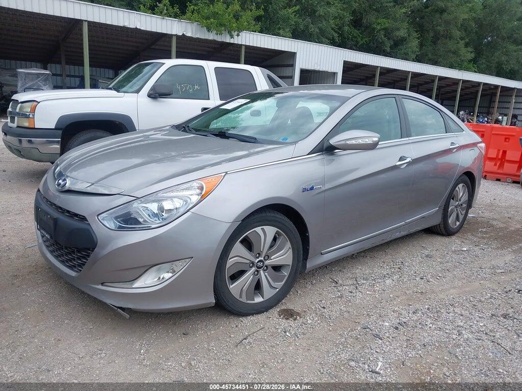 KMHEC4A49DA100244 2013 HYUNDAI SONATA HYBRID photo no. 2