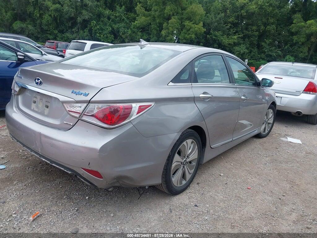 KMHEC4A49DA100244 2013 HYUNDAI SONATA HYBRID photo no. 4