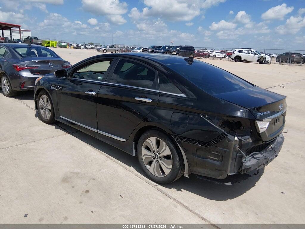 KMHEC4A43DA100417 2013 HYUNDAI SONATA HYBRID photo no. 3