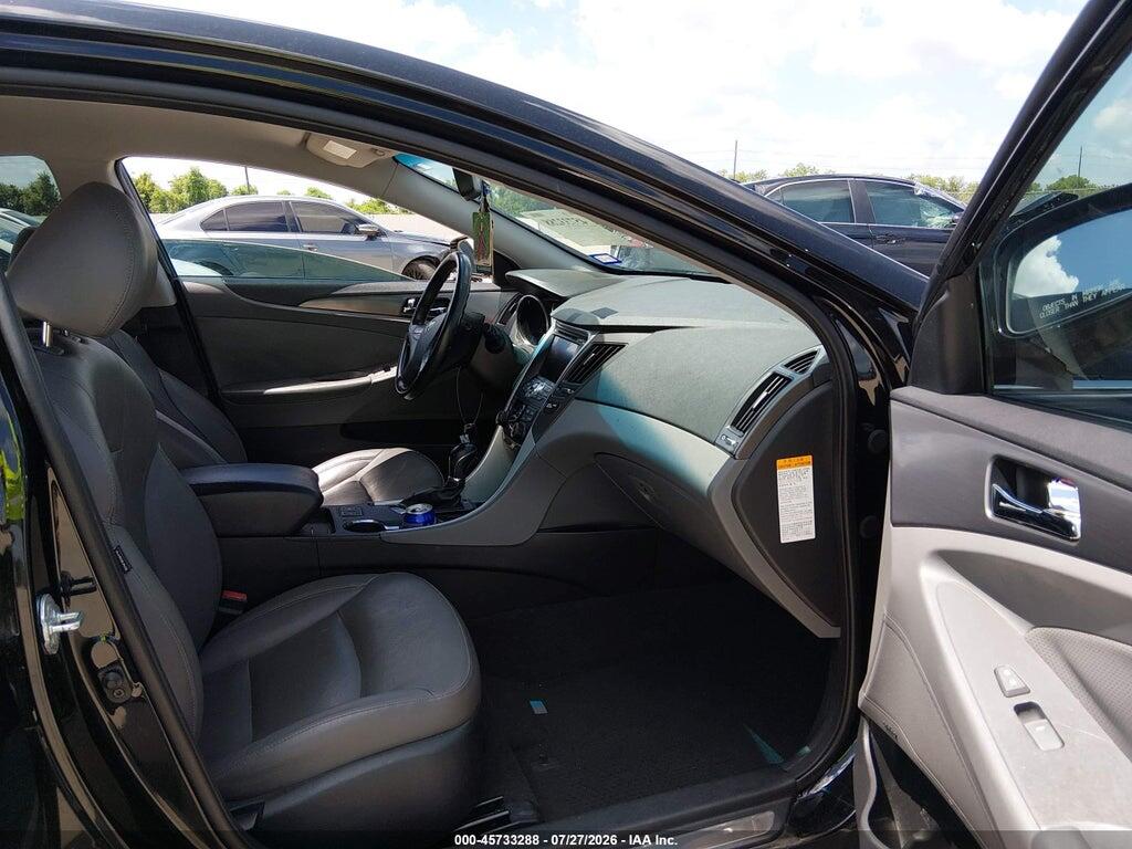 KMHEC4A43DA100417 2013 HYUNDAI SONATA HYBRID photo no. 5