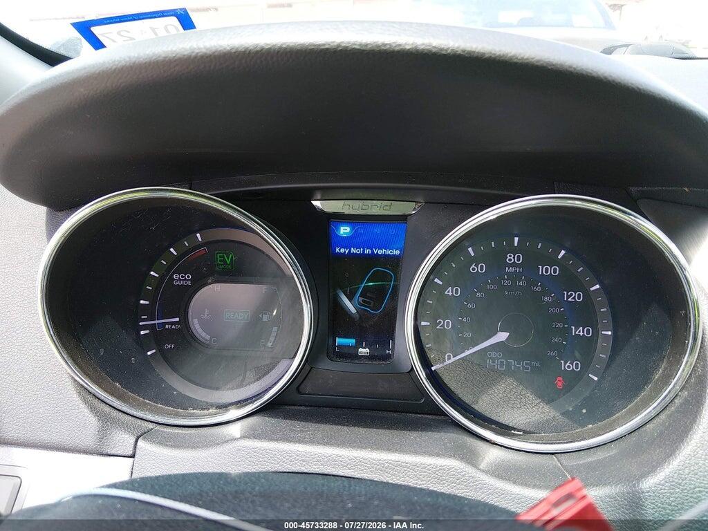 KMHEC4A43DA100417 2013 HYUNDAI SONATA HYBRID photo no. 7