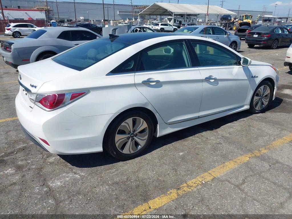 KMHEC4A49DA070954 2013 HYUNDAI SONATA HYBRID photo no. 4