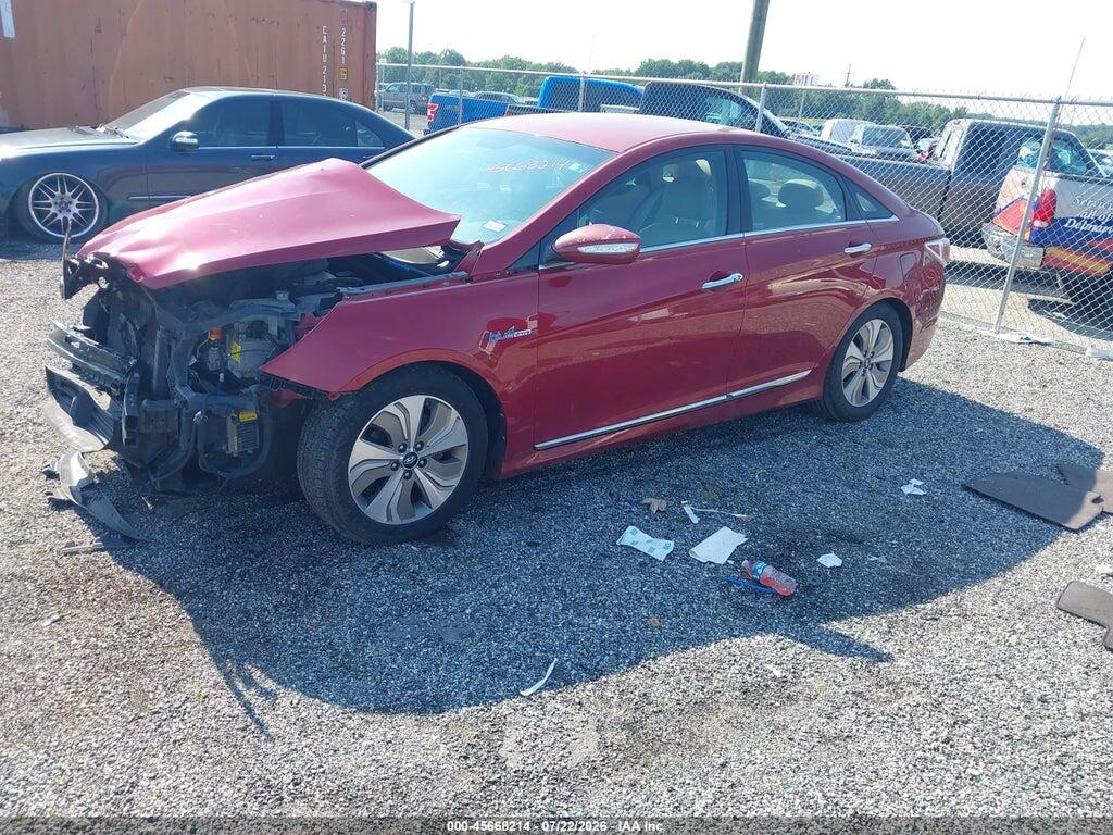 KMHEC4A47DA092225 2013 HYUNDAI SONATA HYBRID photo no. 2