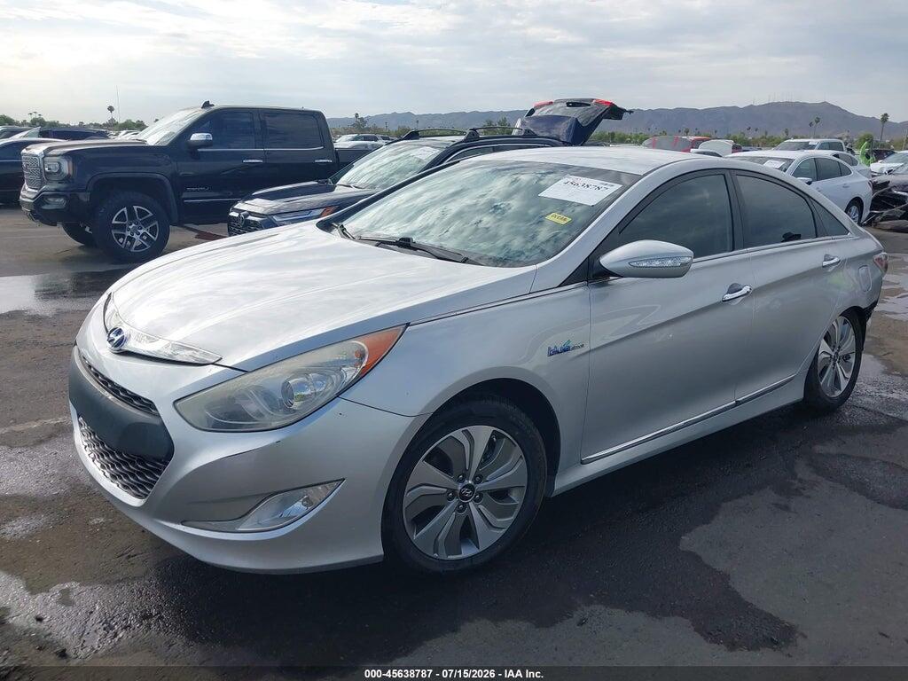 KMHEC4A44DA101270 2013 HYUNDAI SONATA HYBRID photo no. 2