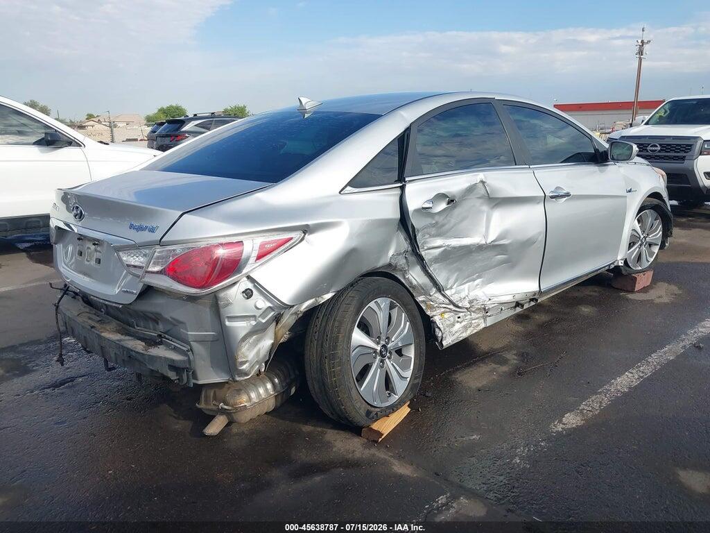 KMHEC4A44DA101270 2013 HYUNDAI SONATA HYBRID photo no. 4
