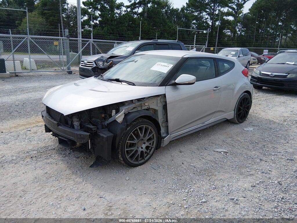 KMHTC6AE3DU180778 2013 HYUNDAI VELOSTER photo no. 2