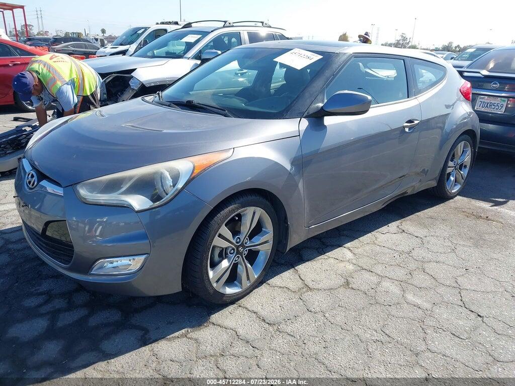 KMHTC6AD8DU101595 2013 HYUNDAI VELOSTER photo no. 2