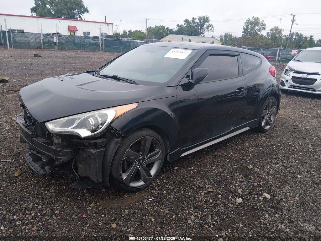 KMHTC6AE9DU109360 2013 HYUNDAI VELOSTER photo no. 2