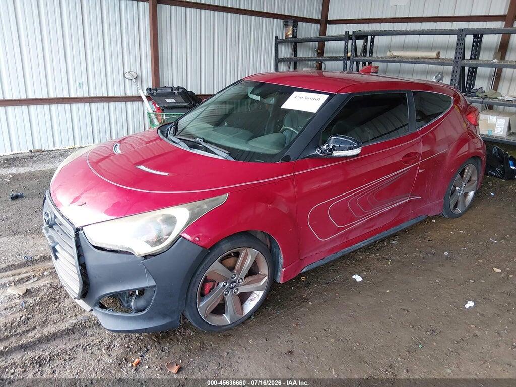 KMHTC6AEXDU160513 2013 HYUNDAI VELOSTER photo no. 2