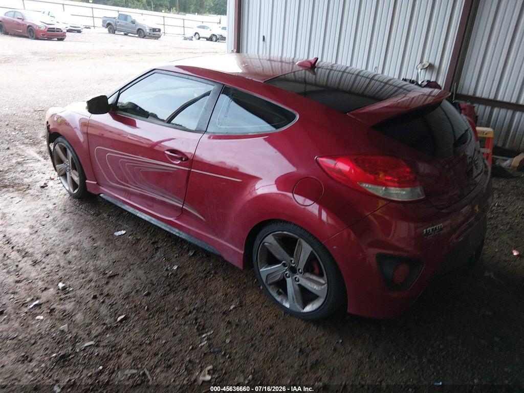 KMHTC6AEXDU160513 2013 HYUNDAI VELOSTER photo no. 3