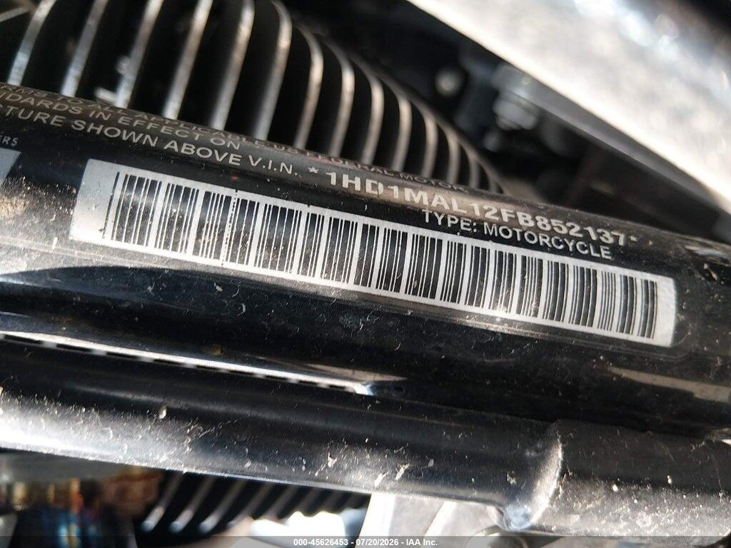 1HD1MAL12FB852137 2015 HARLEY-DAVIDSON FLHTCUTG photo no. 10
