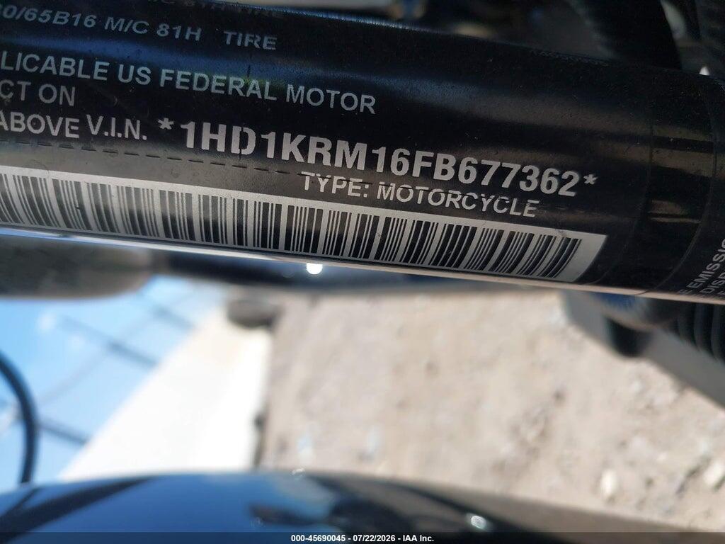 1HD1KRM16FB677362 2015 HARLEY-DAVIDSON FLHXS photo no. 10