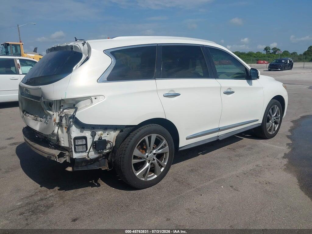 5N1AL0MN5DC340567 2013 INFINITI JX35 photo no. 4