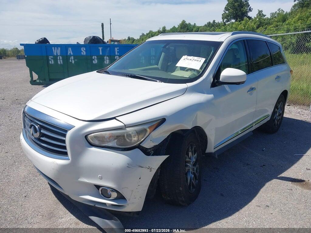 5N1AL0MN1DC352165 2013 INFINITI JX35 photo no. 2
