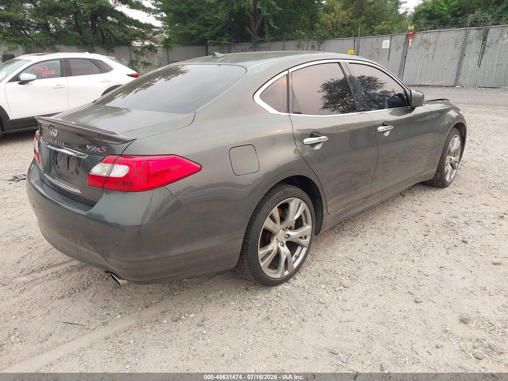 JN1AY1AR4DM590186 2013 INFINITI M56X photo no. 4
