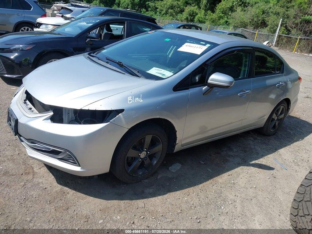 19XFB2F51FE273127 2015 HONDA CIVIC photo no. 2