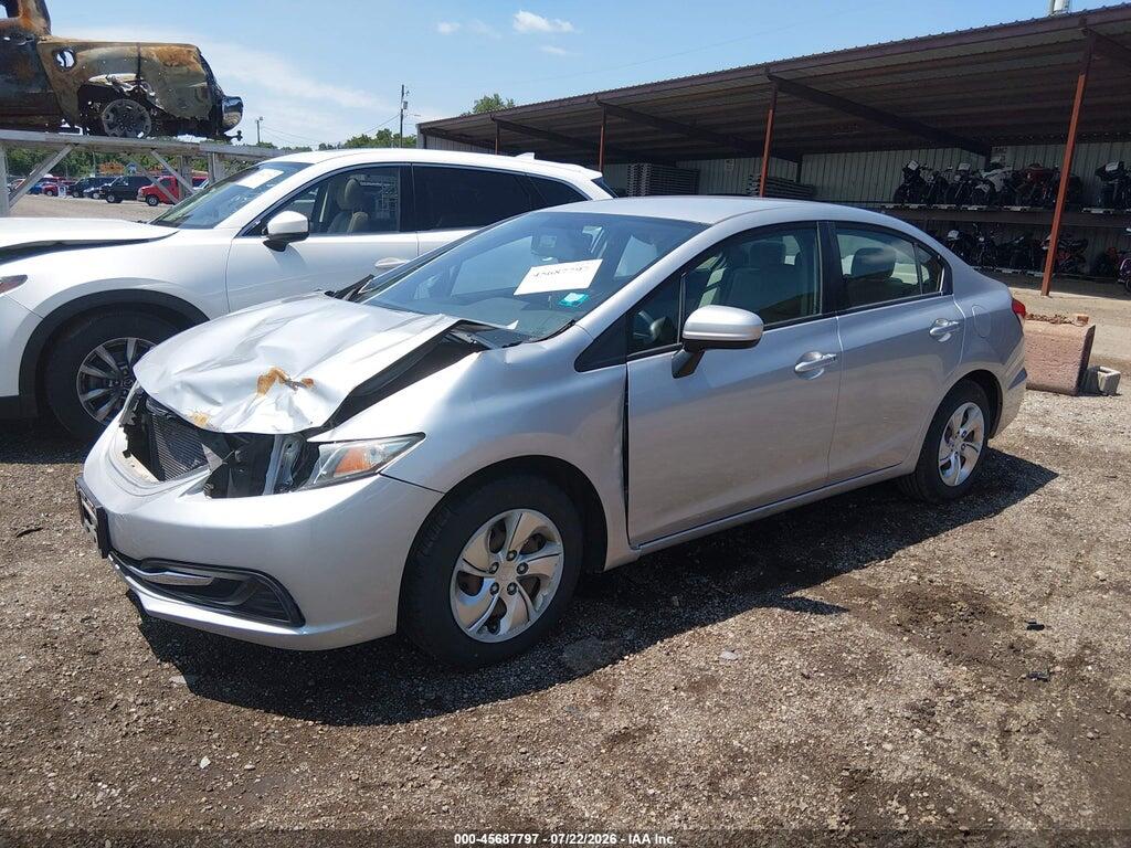 19XFB2F57FE056178 2015 HONDA CIVIC photo no. 2