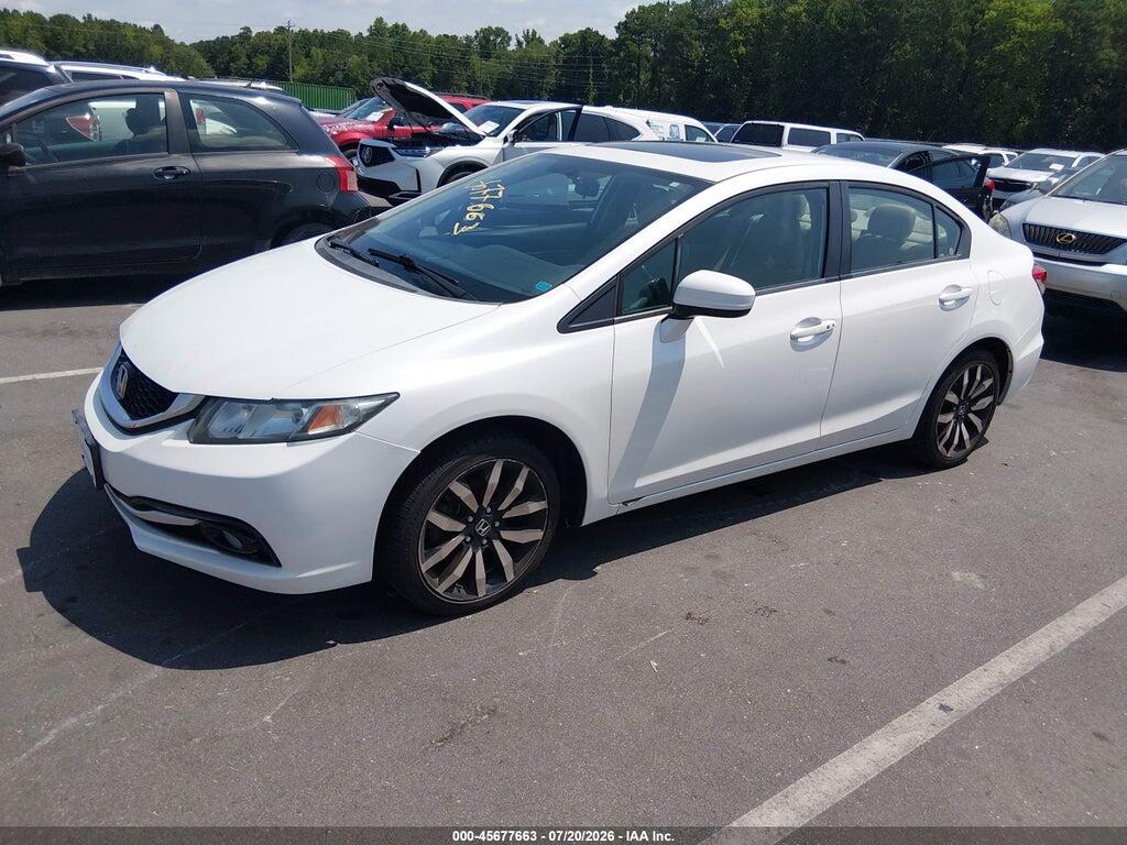 19XFB2F90FE059054 2015 HONDA CIVIC photo no. 2